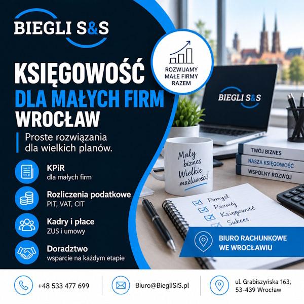 księgowość dla małych firm Wrocław