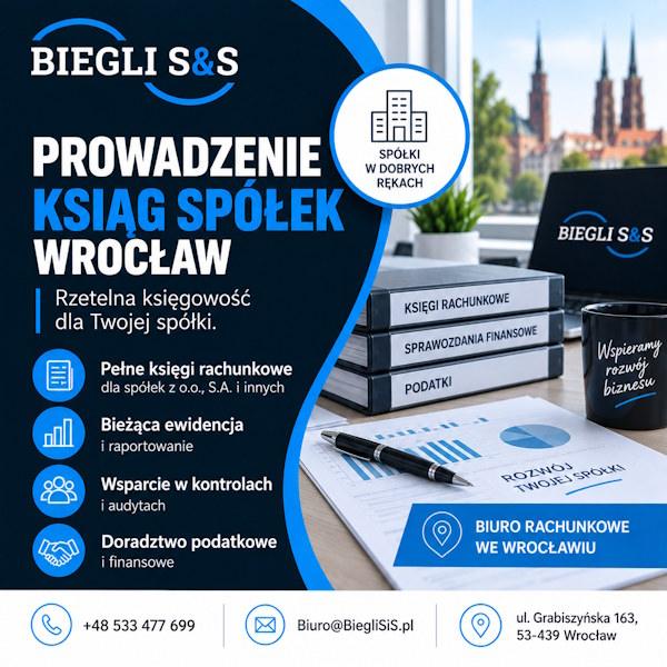 prowadzenie ksiąg spółek Wrocław